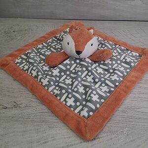 Levtex Baby Lovey Fox Fleece Soother Brown White VGC